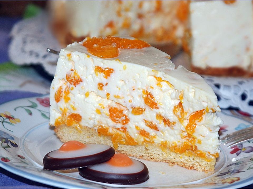 Käsesahne-Torte mit Mandarinen von FlowerBomb| Chefkoch