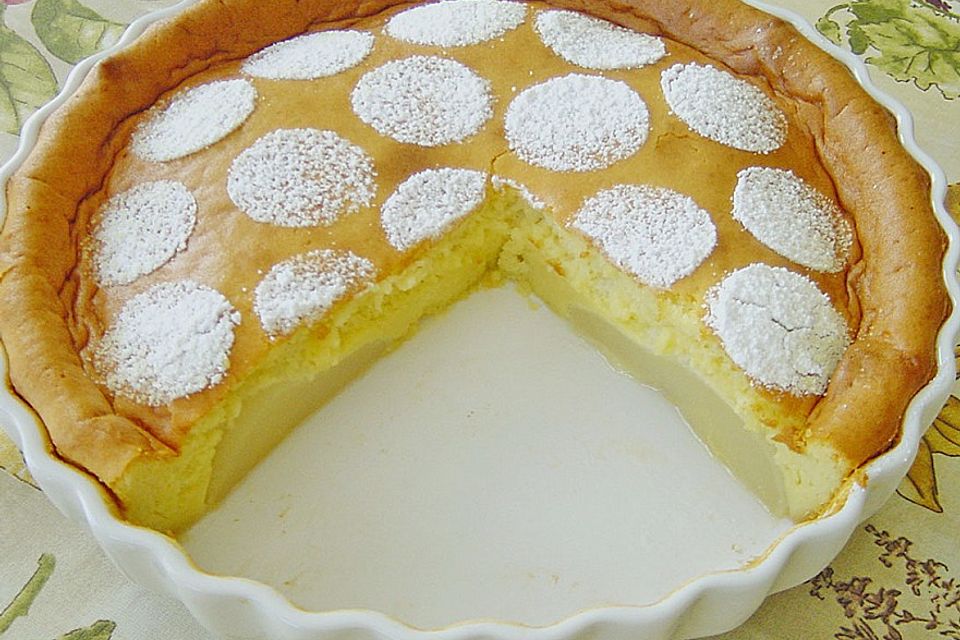 Clafoutis mit Birnen