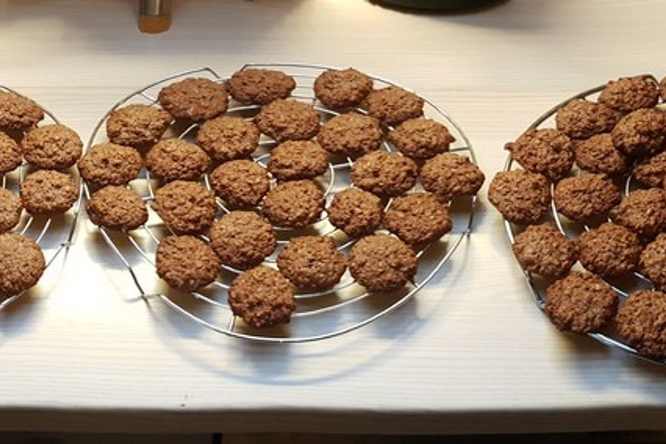 Kernige Schokoplätzchen