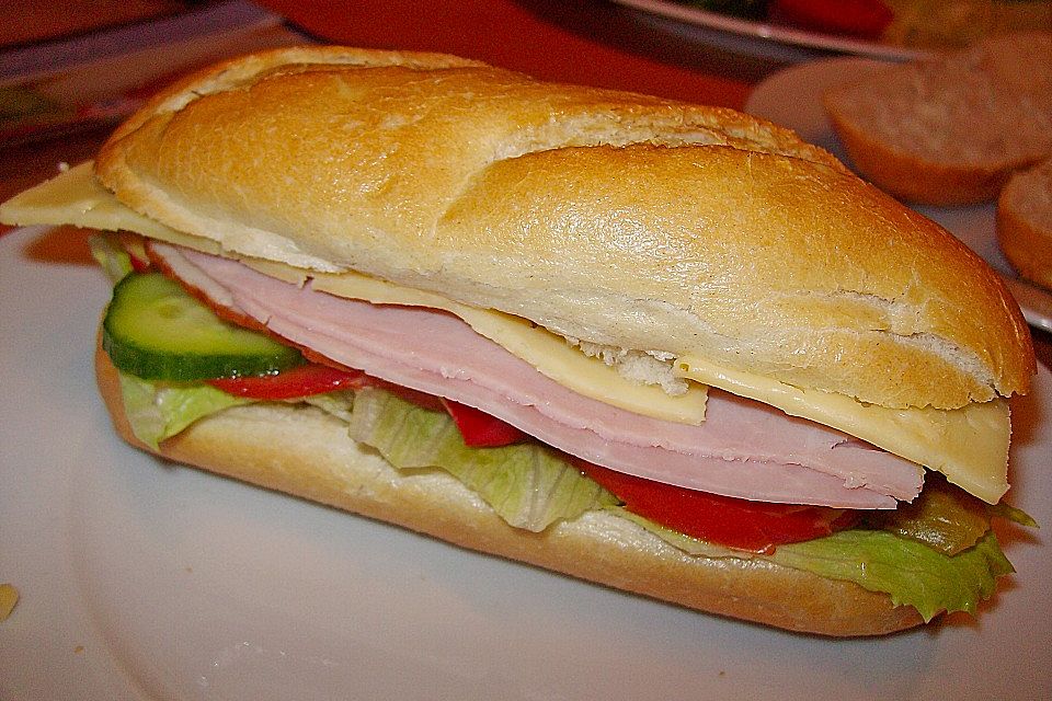 Turkey Ham Sandwich