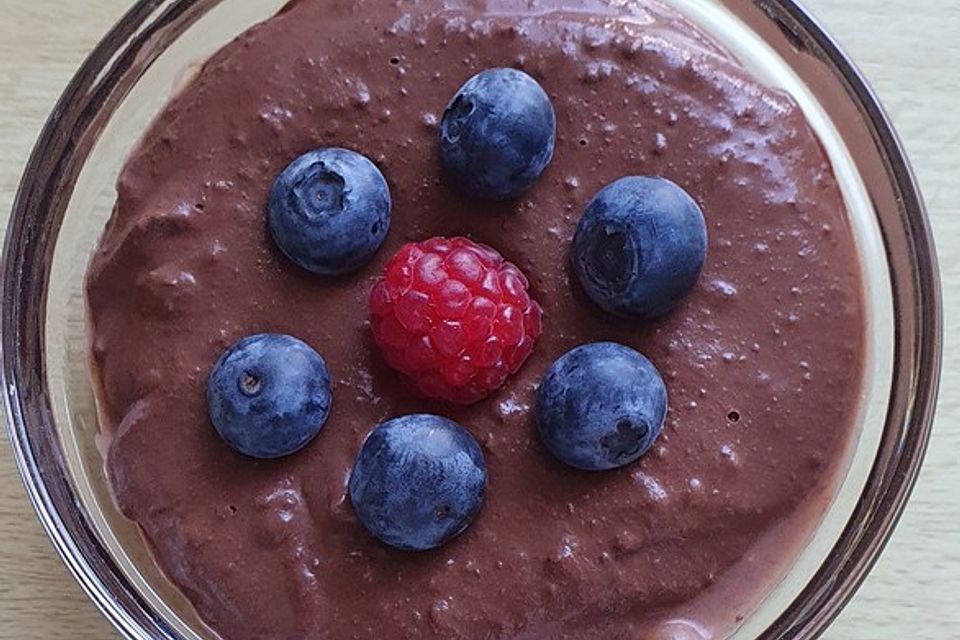 Vegane Mousse au Chocolat