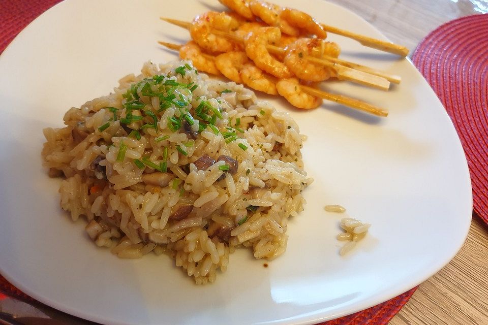 Risotto Grundrezept mit vier Abwandlungen