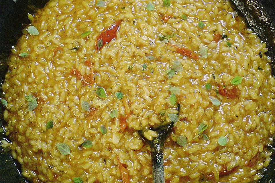 Risotto Grundrezept mit vier Abwandlungen