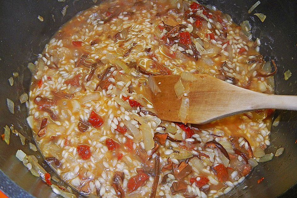 Risotto Grundrezept mit vier Abwandlungen