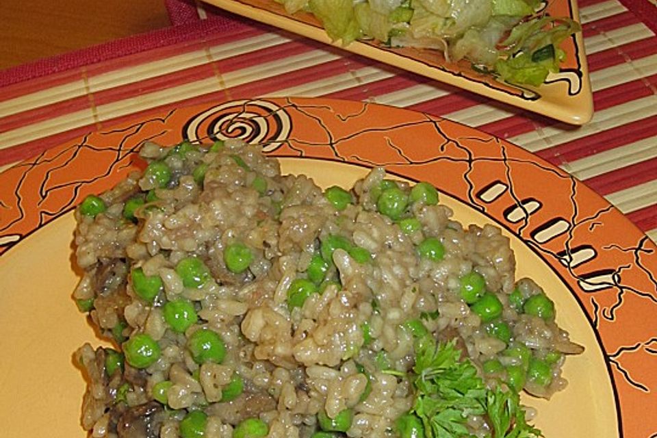 Risotto Grundrezept mit vier Abwandlungen