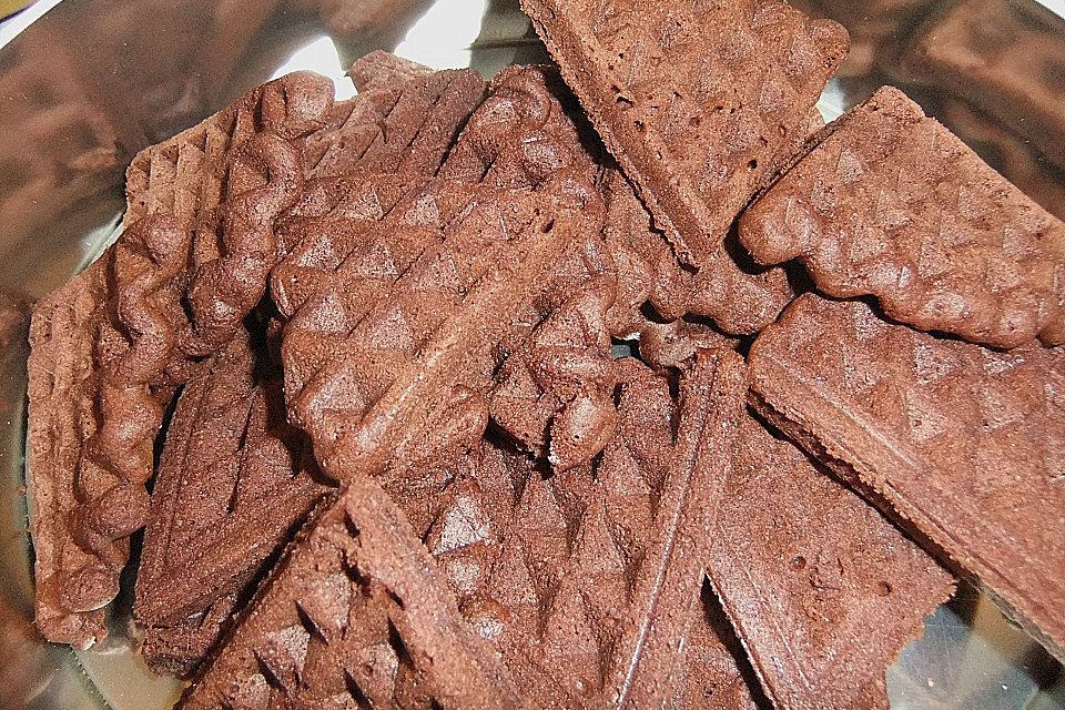 Brownie - Waffeln