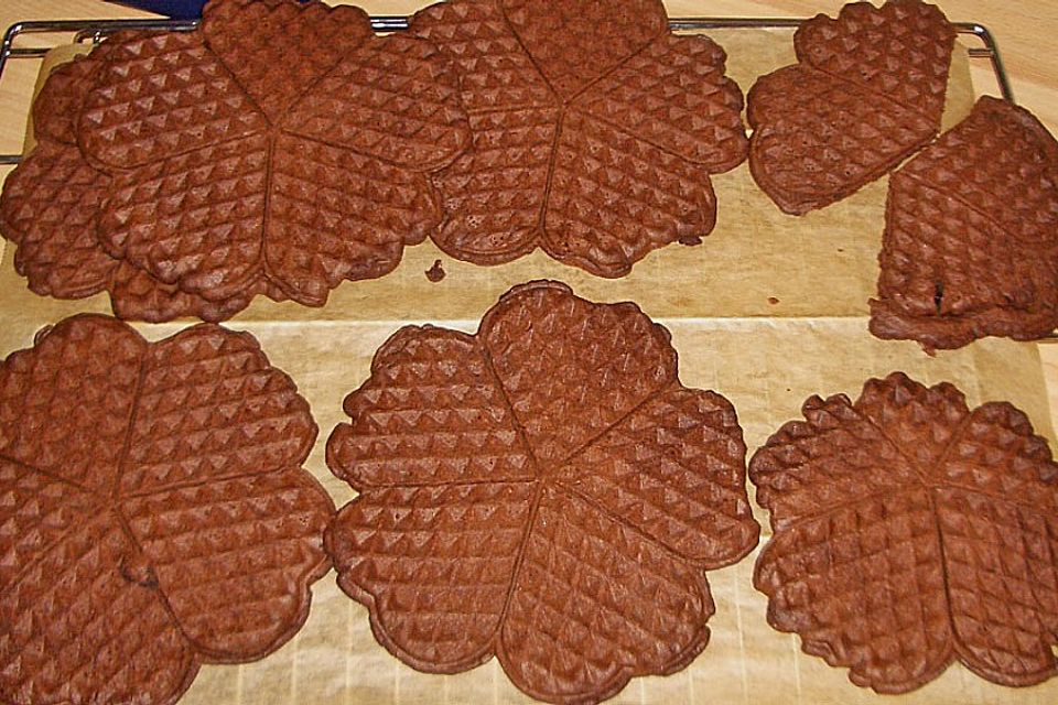 Brownie - Waffeln