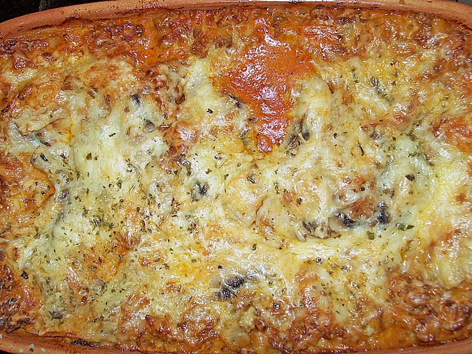 Lasagne mit frischen Champignons von SumSum89| Chefkoch