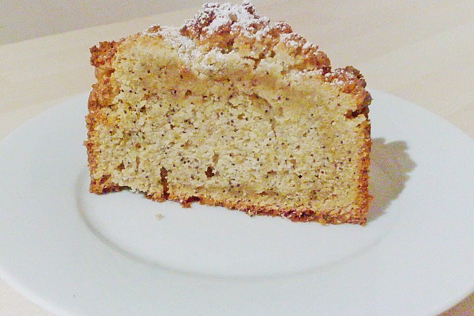Marzipankuchen mit leckeren Marzipanstreuseln Marzipankuchen mit leckeren Marzipanstreuseln