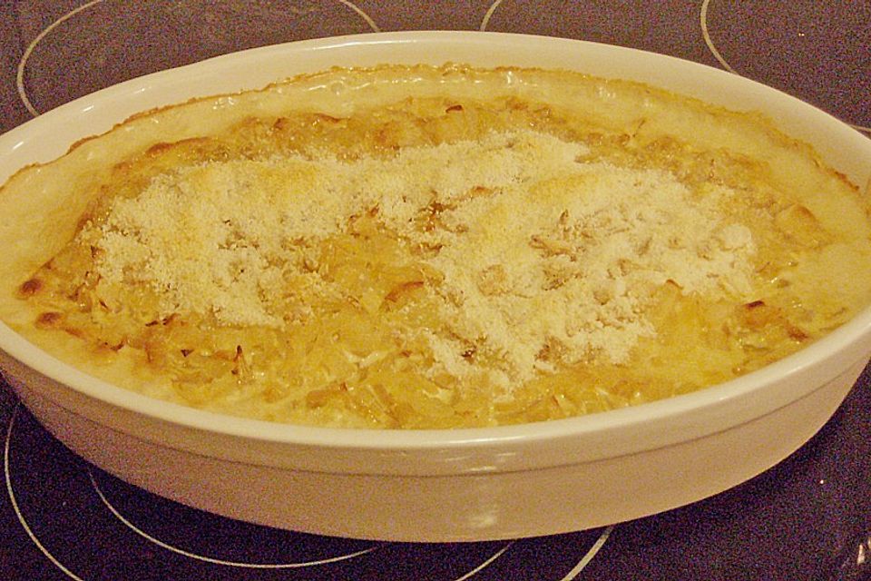 Kässpätzle aus dem Backofen