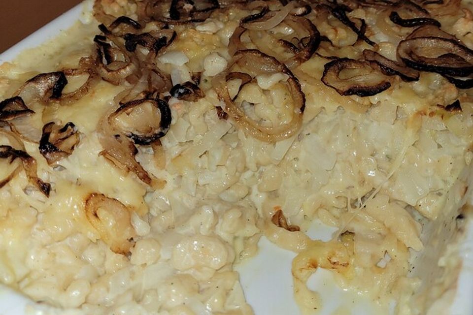 Kässpätzle aus dem Backofen