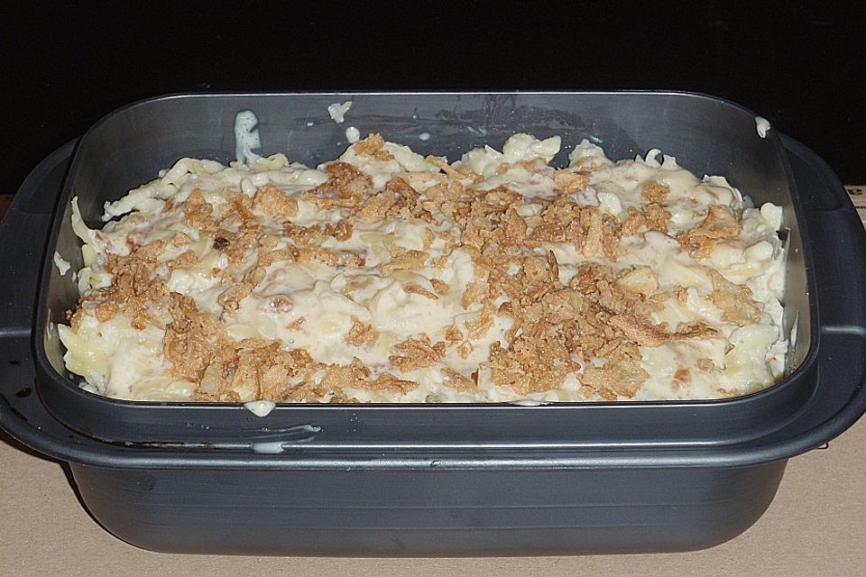 Kässpätzle aus dem Backofen