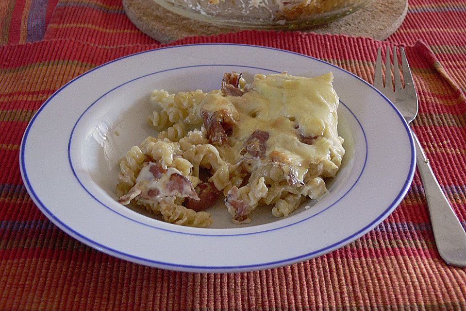 Kässpätzle aus dem Backofen