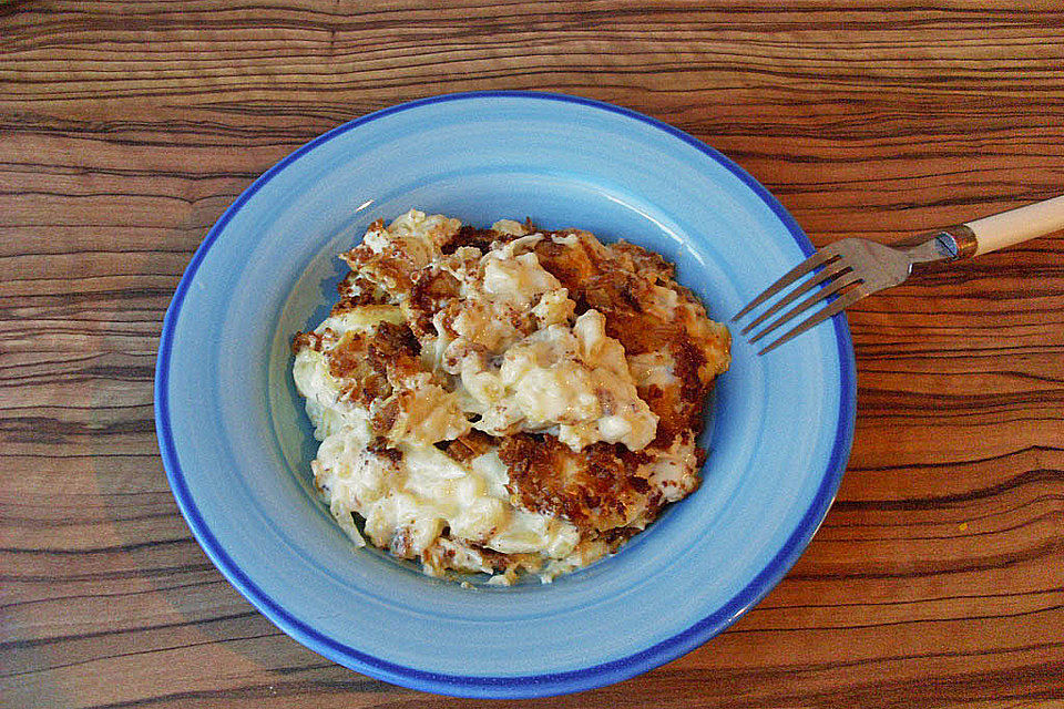 Kässpätzle aus dem Backofen