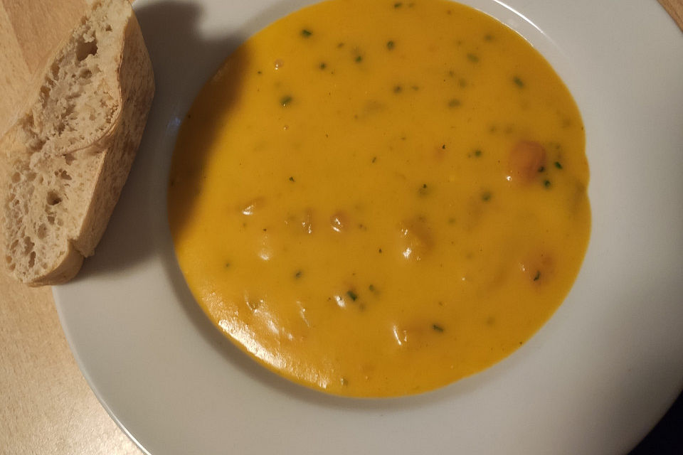 Kartoffel-Kürbis-Suppe