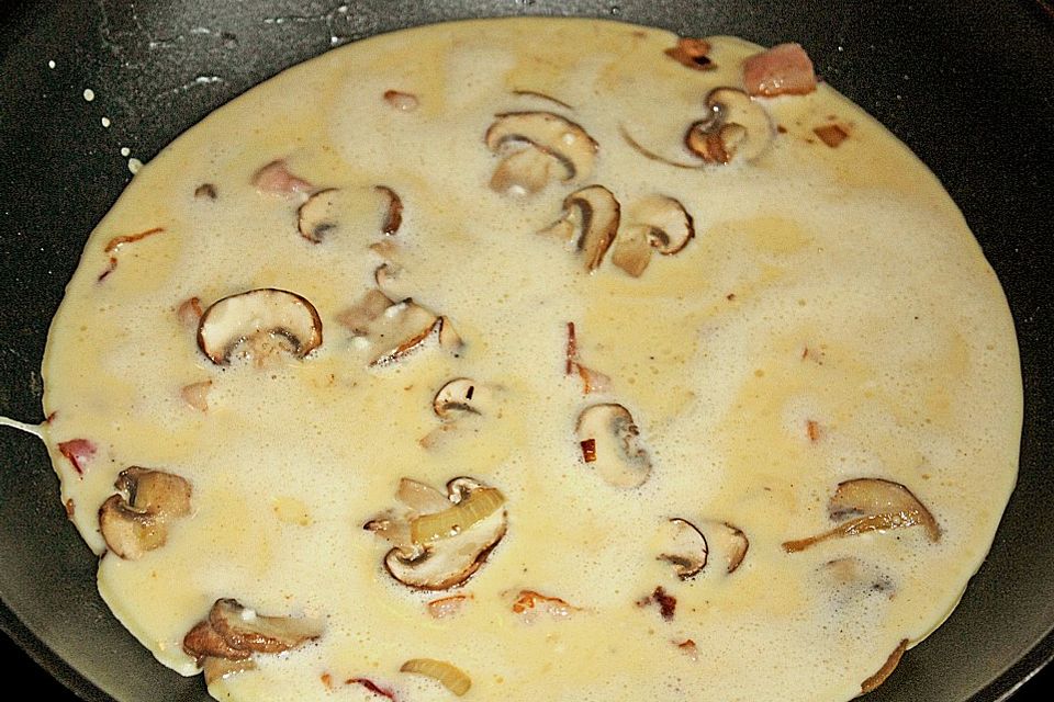 Champignon - Speck - Pfannkuchen