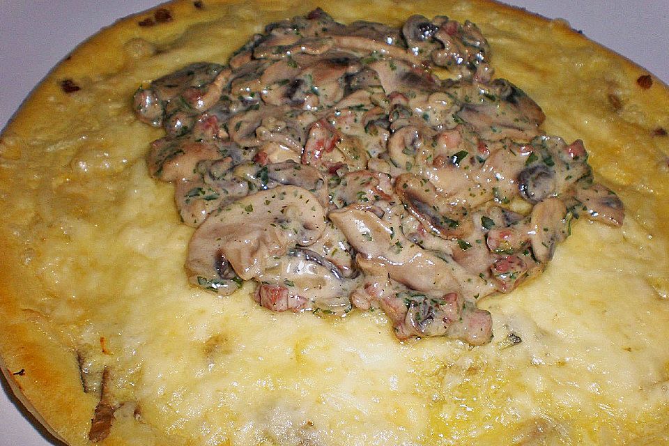 Champignon - Speck - Pfannkuchen