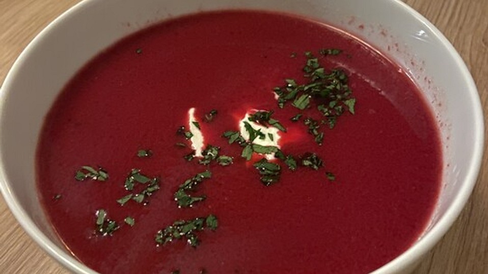 Rote Bete - Süppchen von amseline Rote Bete - Süppchen von amseline