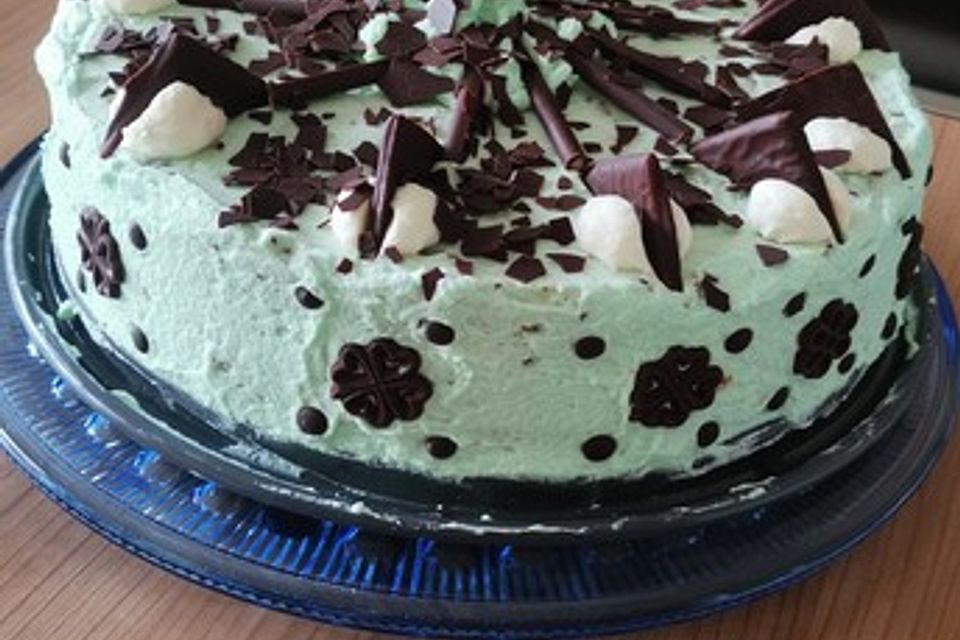 Schnelle After Eight Torte