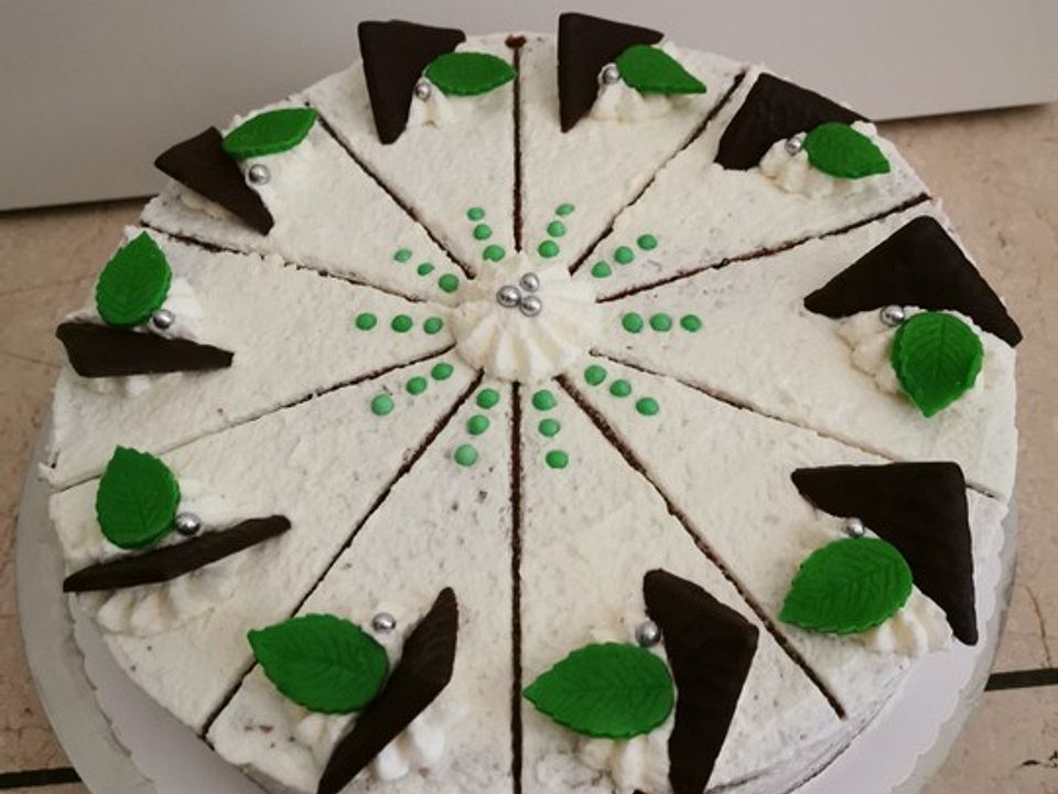 Schnelle After Eight Torte von biancakrug | Chefkoch