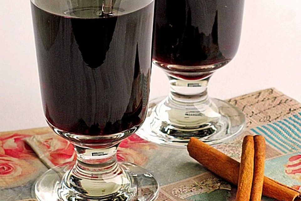 Glühwein mit Schuss