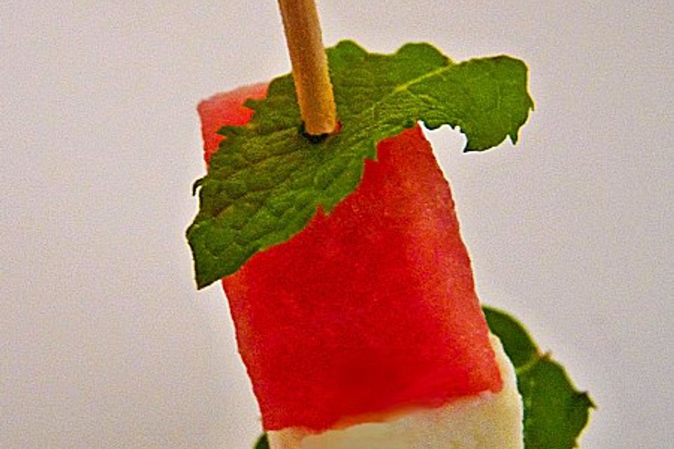 Wassermelone mit Feta