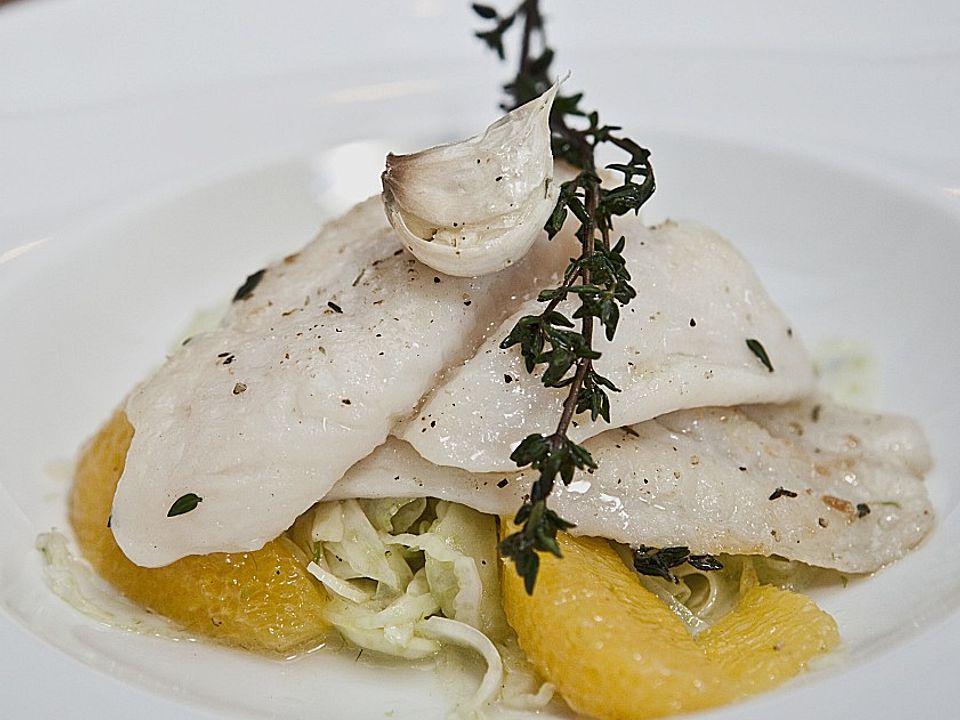 Pangasius Auf Fenchelsalat In Orangenvinaigrette Von Chefkoch| Chefkoch