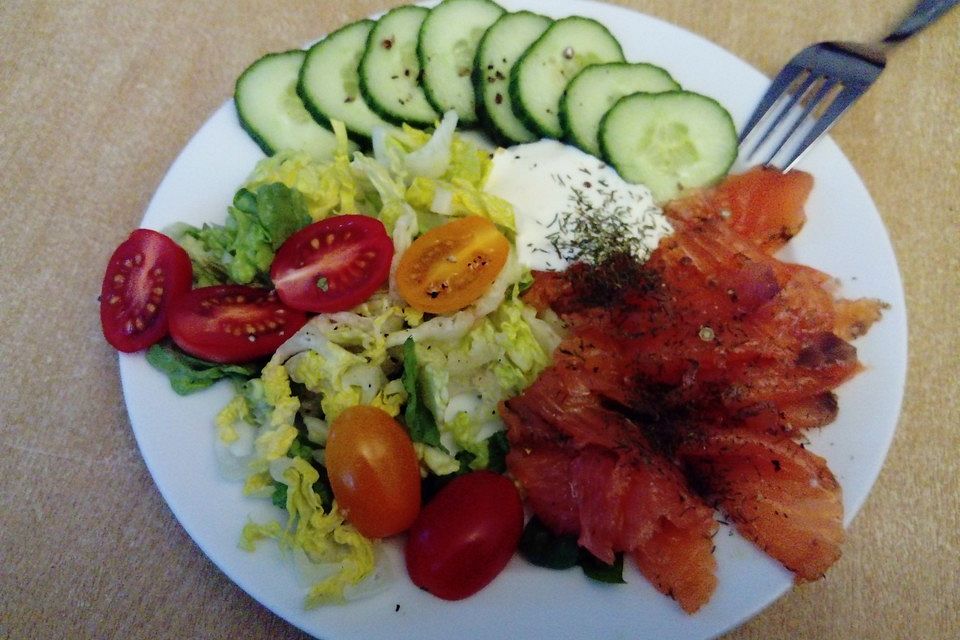 Lachs beizen