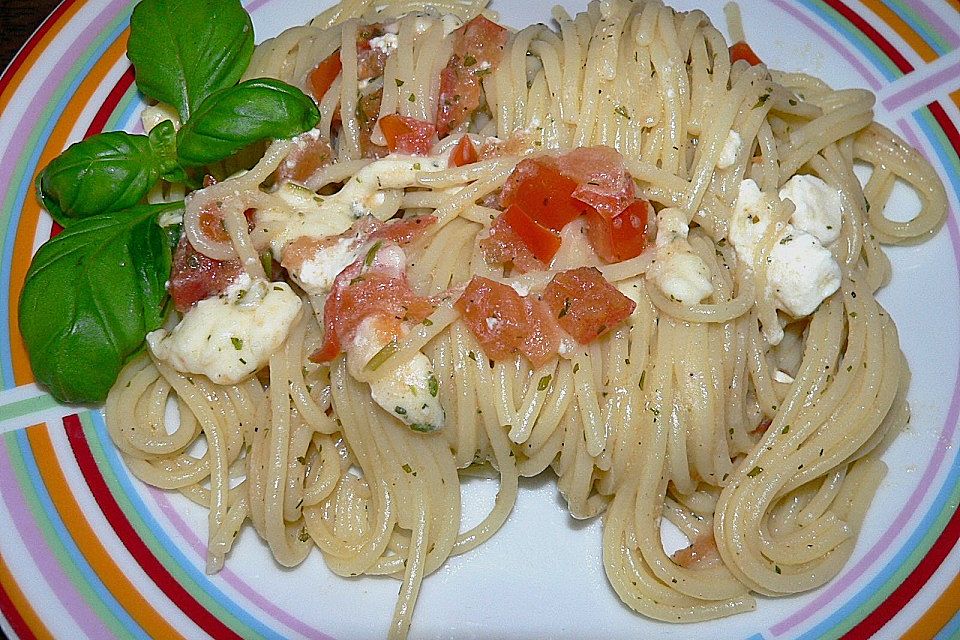 Spaghetti Caprese