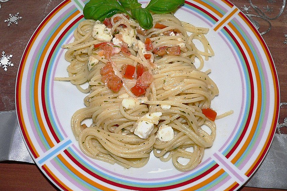 Spaghetti Caprese