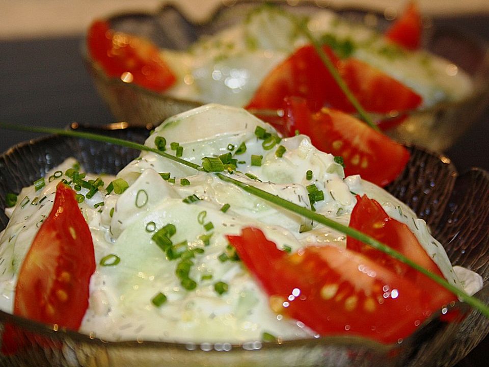 Schneller jugoslawischer Gurkensalat von Feuertüte | Chefkoch