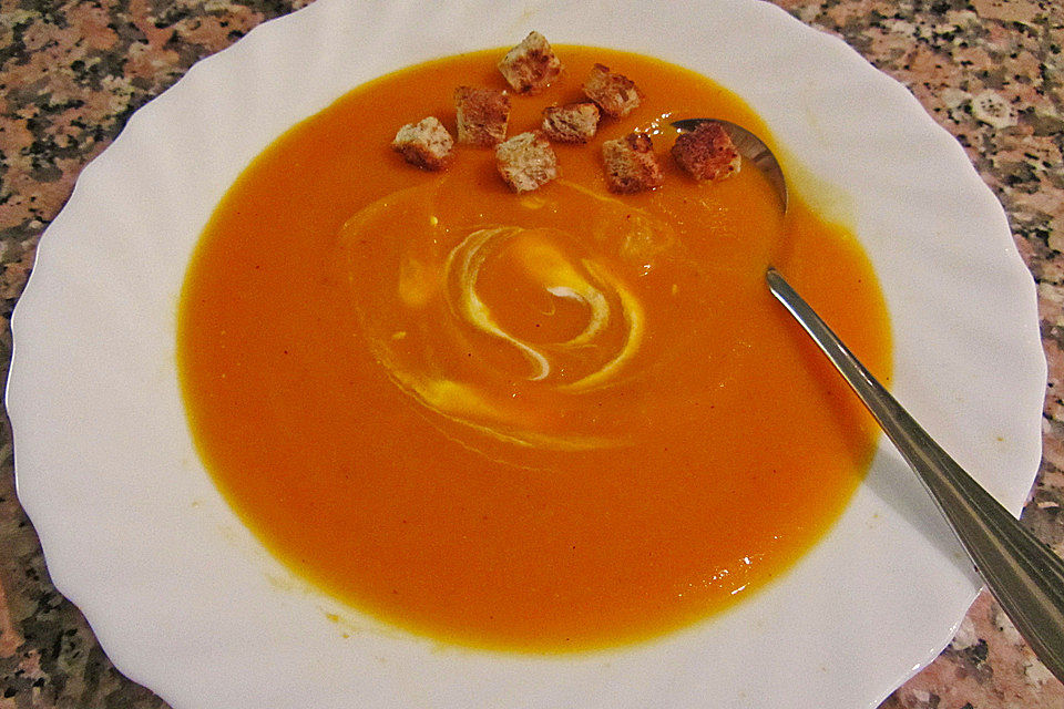 Kürbissuppe 'Miss Mayschoß'