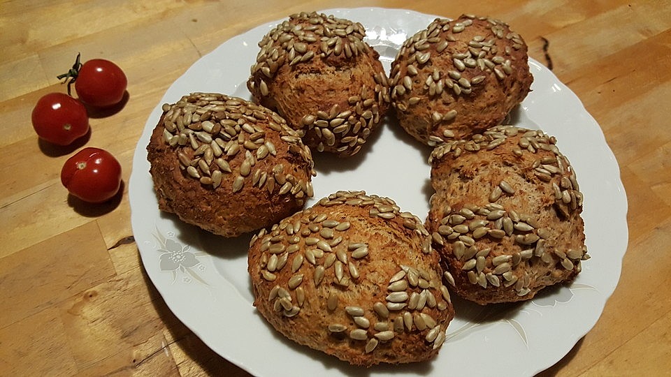 Quark - Vollkornbrötchen von MelFit