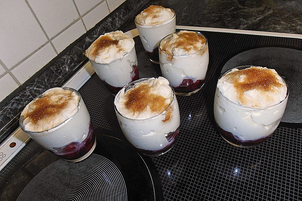 Himbeer - Sahne - Joghurt - Traumdessert