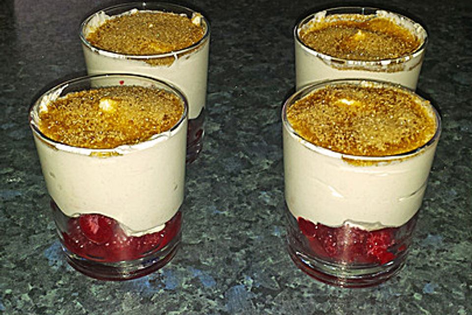 Himbeer - Sahne - Joghurt - Traumdessert