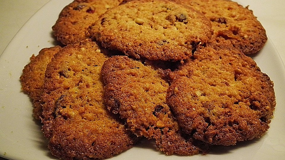 Cranberry - Walnuss - Cookies von sh19| Chefkoch Cranberry - Walnuss - Cookies von sh19| Chefkoch