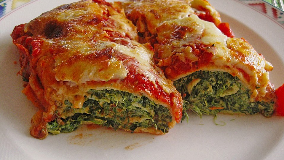 Pfannkuchen mit Ricotta-Spinat Füllung von ufaudie58