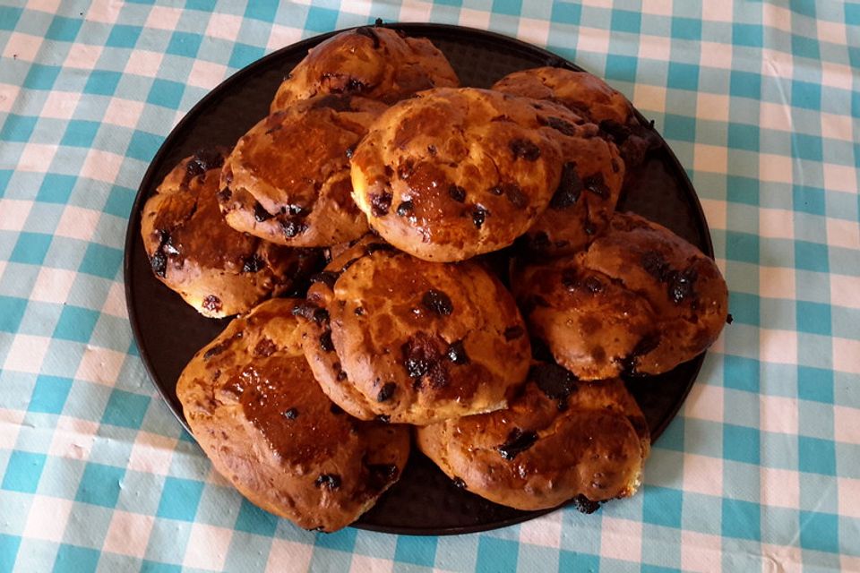 Schoko - Quark - Brötchen