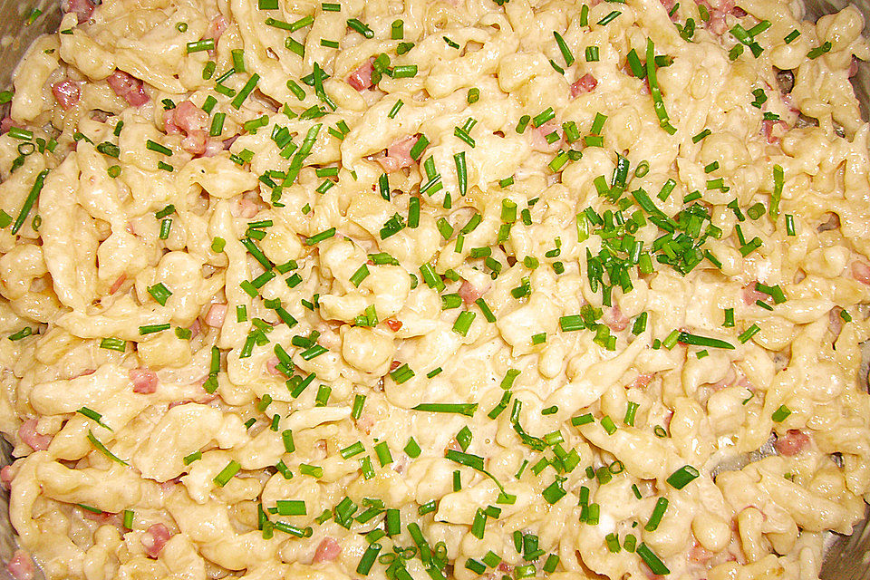 Spätzle Carbonara