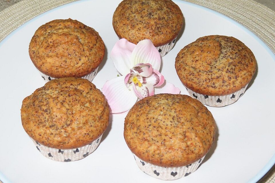 Zitronen - Mohn - Muffins