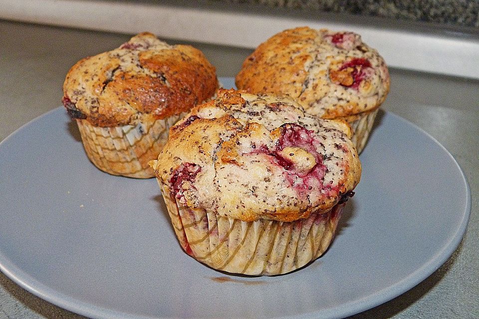 Zitronen - Mohn - Muffins