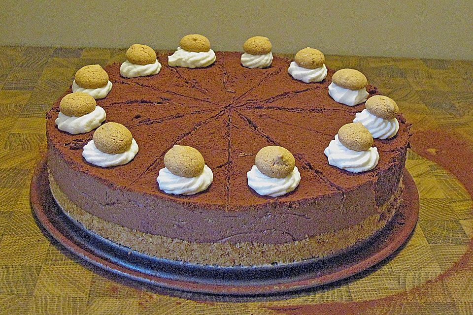 Schoko - Torte mit Amaretti