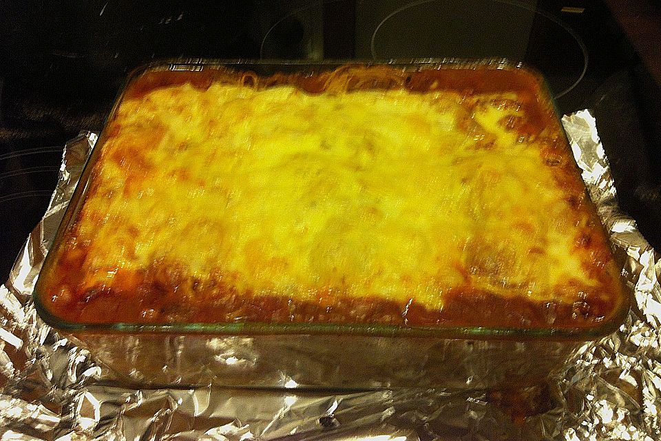 Lasagne für die kleine Familie