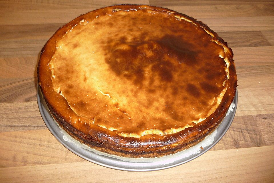 Käsekuchen mit Eierlikör