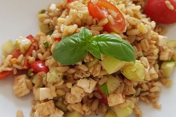 Tomaten-Mozzarella-Salat mit Ebly
