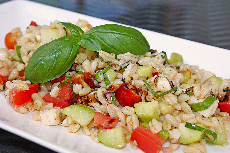 Tomaten-Mozzarella-Salat mit Ebly