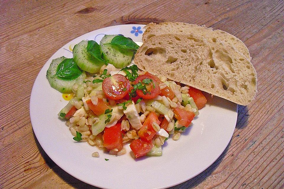 Tomaten-Mozzarella-Salat mit Ebly