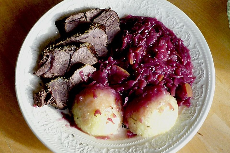 Wildschweinbraten