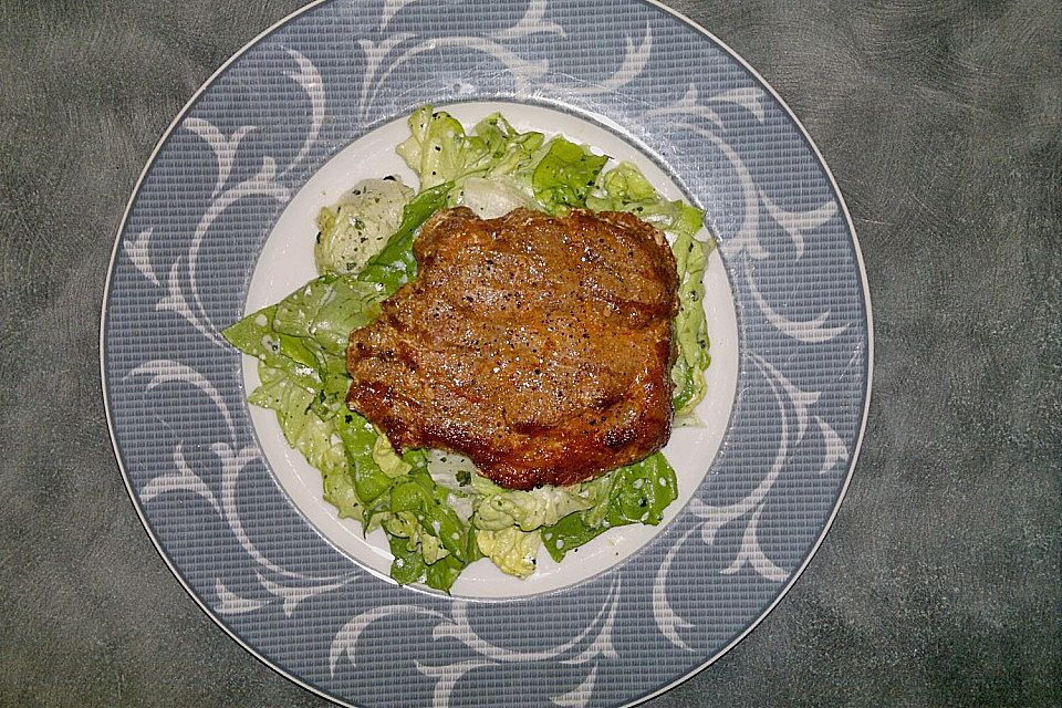 Kammsteak in eigener Marinade