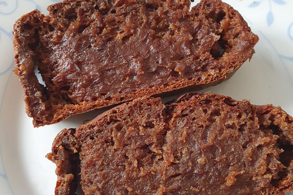 Fitness - Schoko - Bananenbrot Fitness - Schoko - Bananenbrot